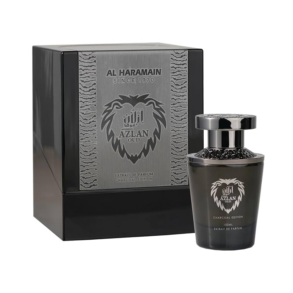 Al Haramain Azlan Oud Charcoal Edition Extrait De Parfum PP kvepalai vyrams ir moterims(TESTERIS BALTA PAKUOTĖ)