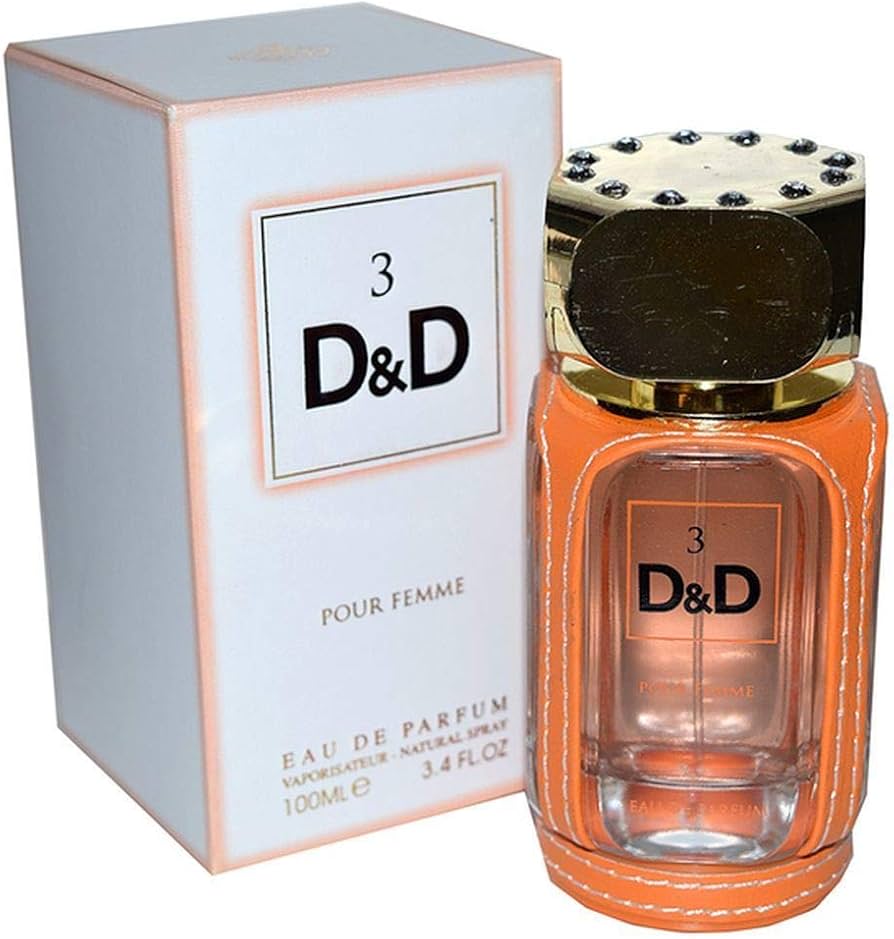 Kvapusis vanduo Fragrance World D&D 3 EDP moterims, 100 ml, 100 ml