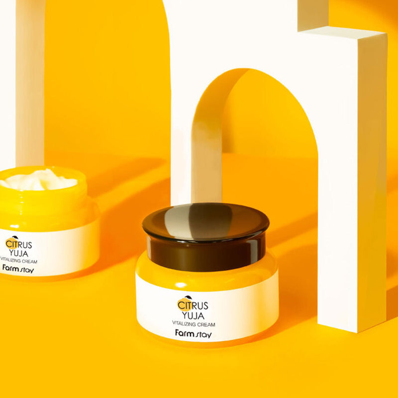 Farm Stay Citrus Yuja Vitalizing Cream – gyvybingumo suteikiantis kremas