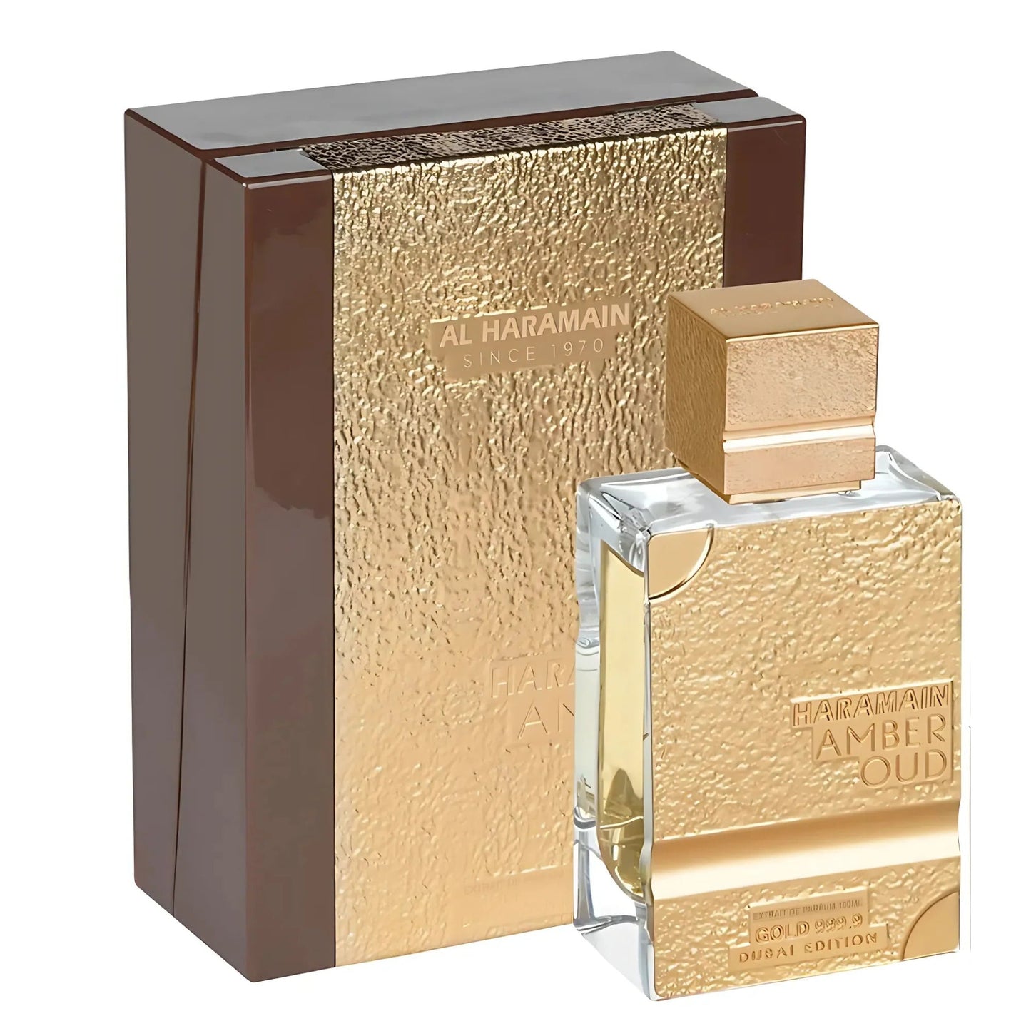 Al Haramain Amber Oud Gold 999.9 Dubai Edition ekstraktinis kvepalų purškiklis 75ml(TESTERIS)