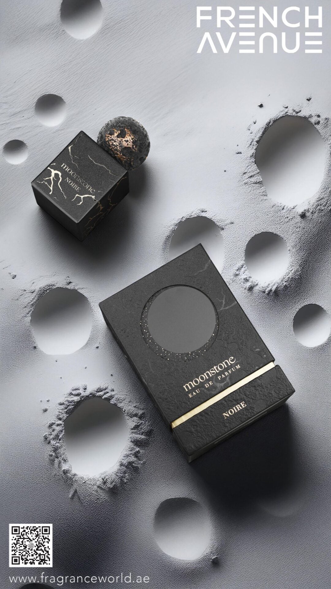 French Avenue Moonstone Noire