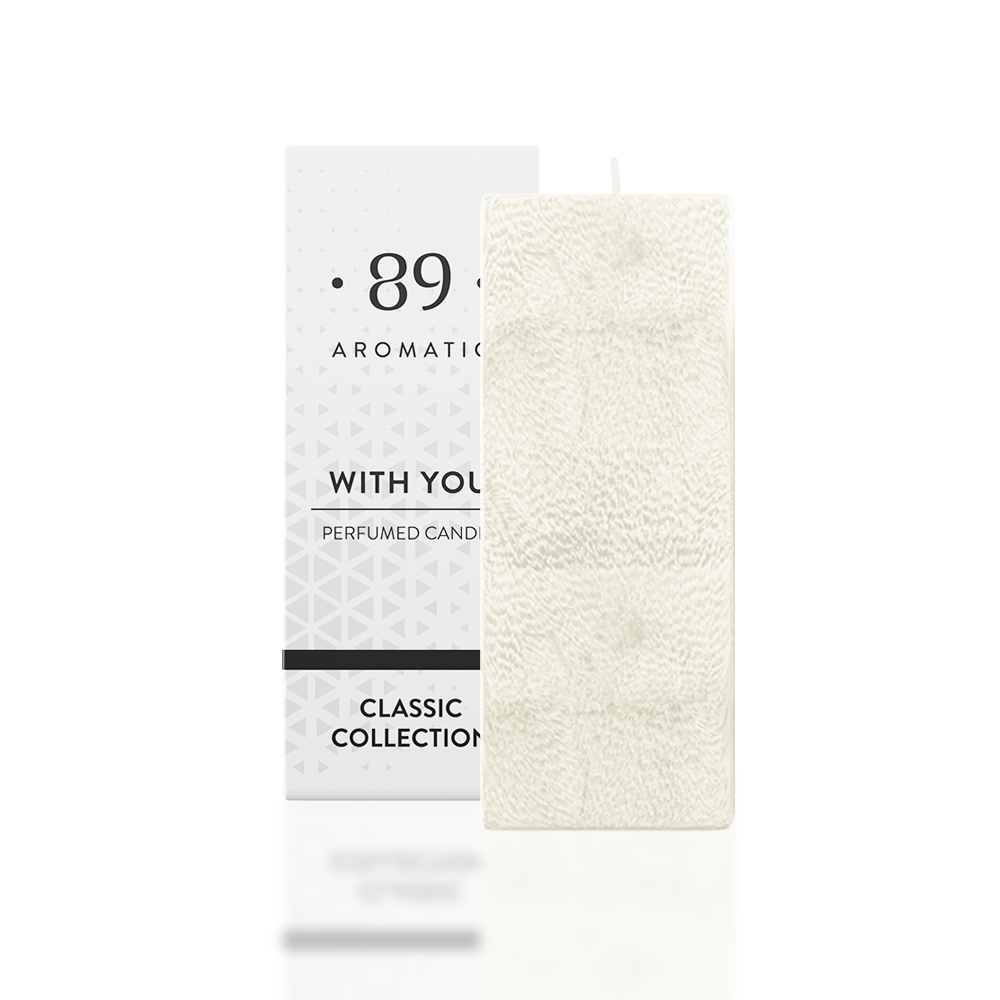 Palm wax candle (square) - Classic collection