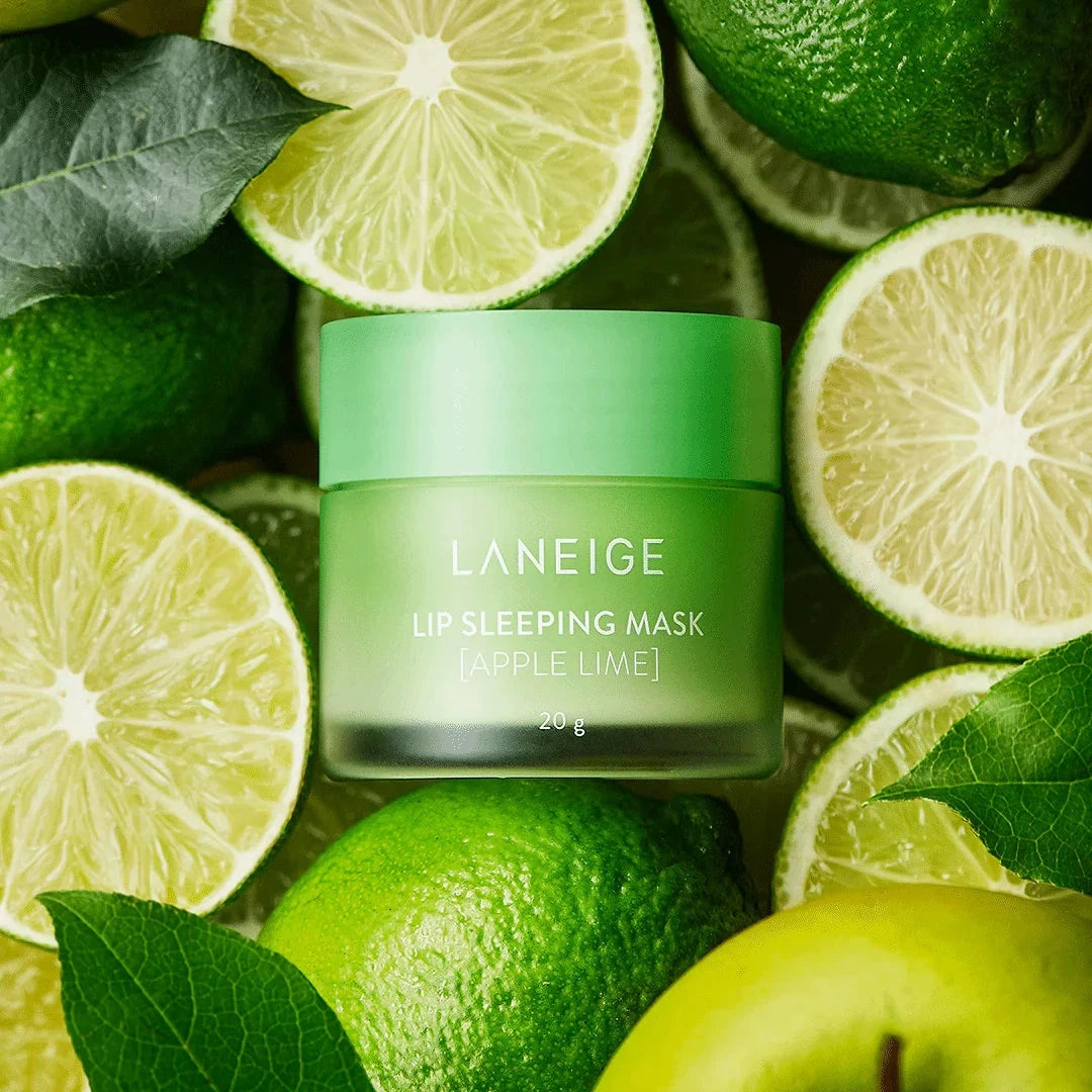 Laneige - Lip Sleeping Mask EX - Apple Lime - Intensyviai Regeneruojanti Lūpų Kaukė - 20g
