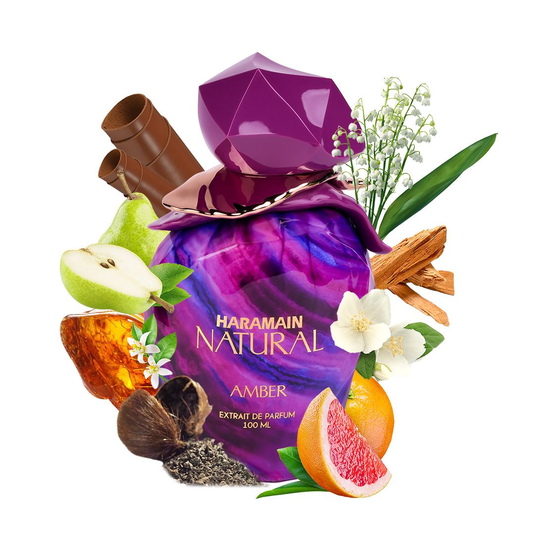 Al Haramain Natural Amber PP kvepalai moterims, 100 ml(Testeris Balta pakuotė)