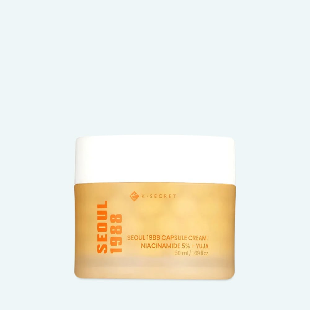 KSECRET SEOUL 1988 Capsule Cream: Niacinamide 5% + Yuja – skaistinantis kremas