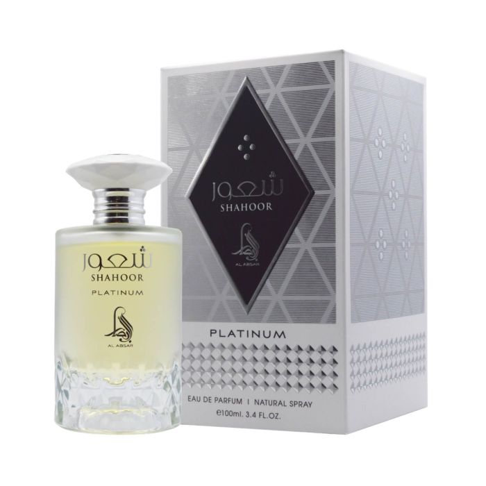 Eau de Parfum Al Absar Shahoor Platinum, Unisex, 100 ml
