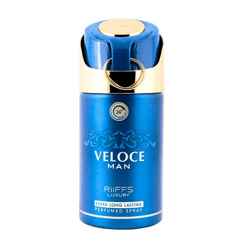 RIIFFS Veloce Man perfumed deodorant for men 250ml