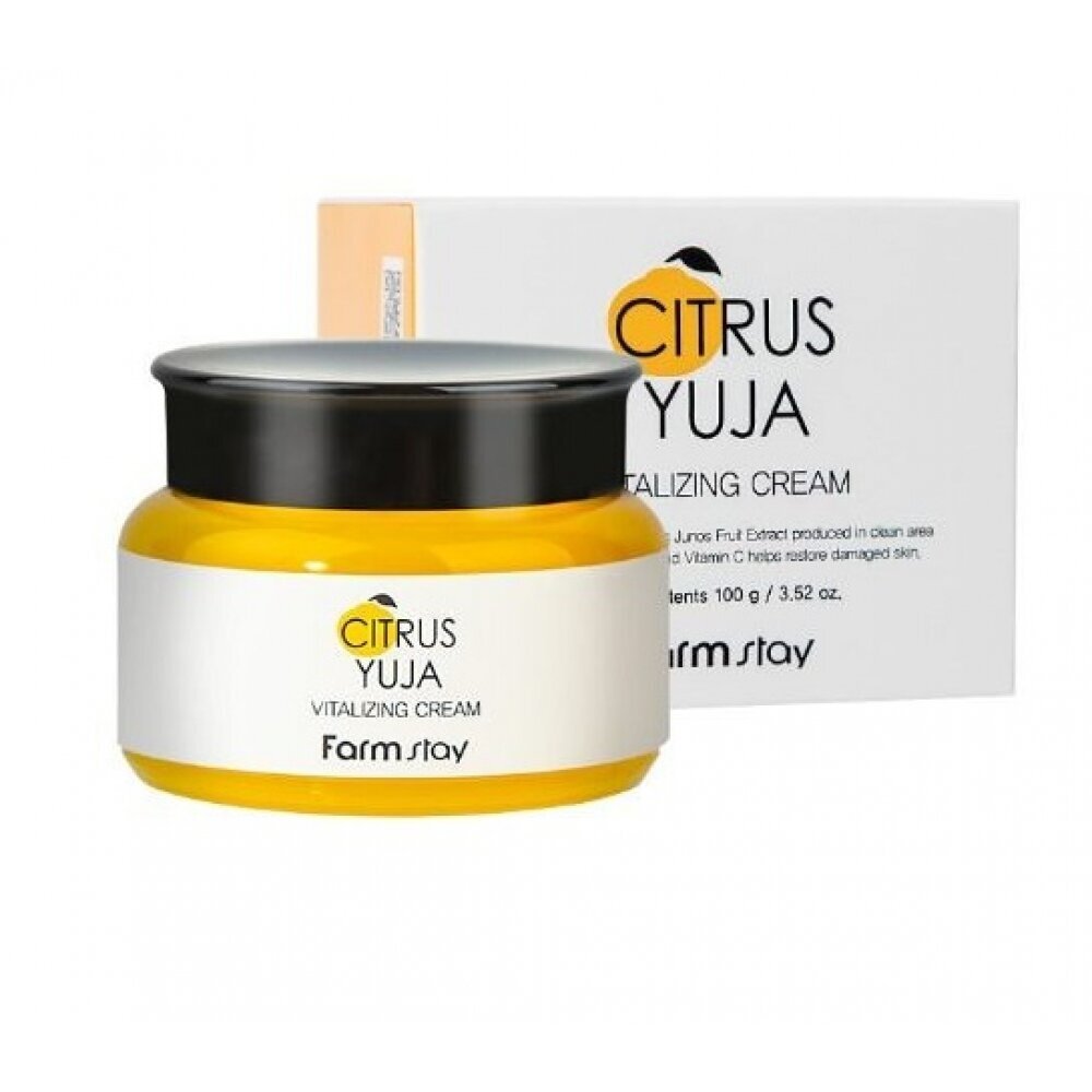 Farm Stay Citrus Yuja Vitalizing Cream – gyvybingumo suteikiantis kremas