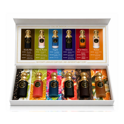Discovery Set Six Scents ALMAS by LE BONHEUR 6 x 30ml