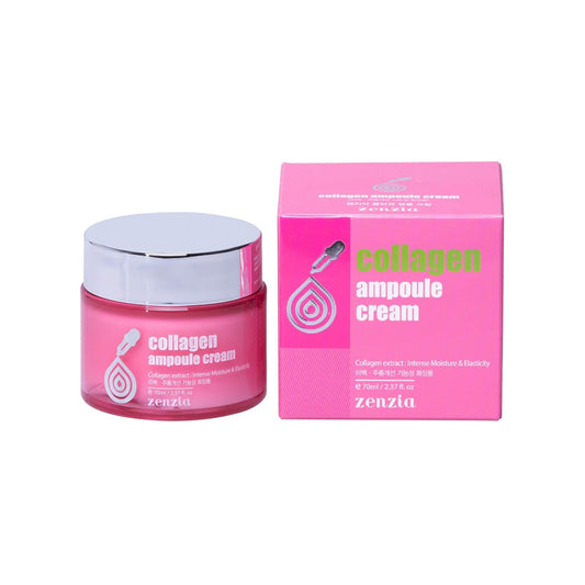 Veido kremas su kolagenu
Zenzia Collagen Ampoule Cream