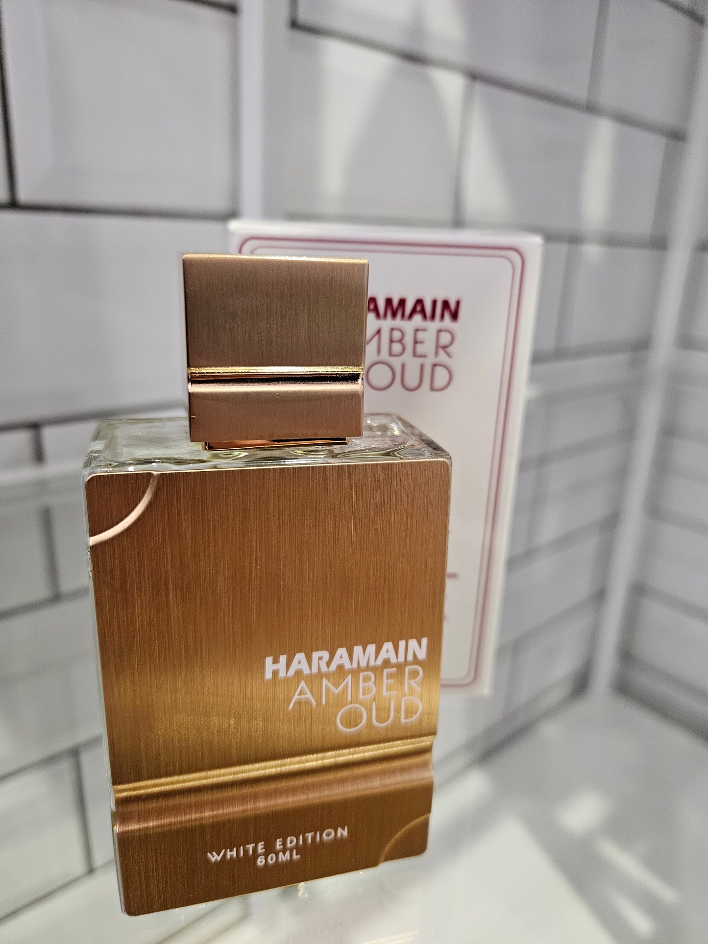 Al Haramain Amber Oud White Edition EDP kvepalai moterims ir vyrams
(TESTERIS Balta pakuotė 💥)