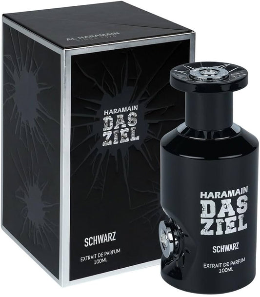 Al Haramain Das Ziel Schwarz Extrait de Parfum PP kvepalai vyrams ir moterims