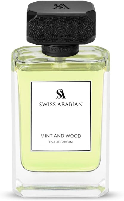 Swiss Arabian Mint And Wood EDP kvepalai vyrams(TESTERIS BALTA PAKUOTĖ)