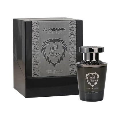 Al Haramain Azlan Oud Charcoal Edition Extrait De Parfum PP kvepalai vyrams ir moterims(TESTERIS BALTA PAKUOTĖ)