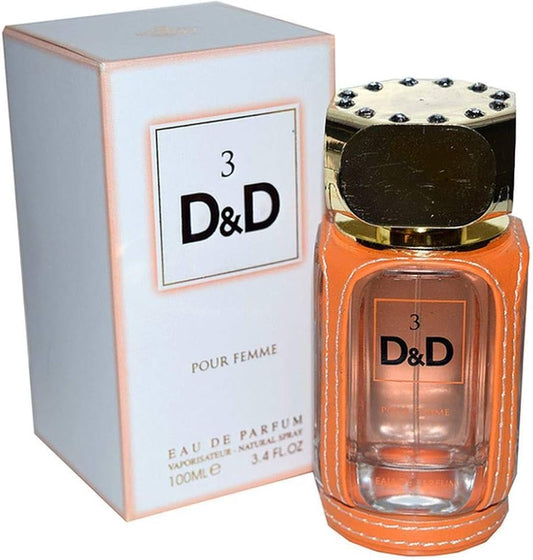 Kvapusis vanduo Fragrance World D&D 3 EDP moterims, 100 ml, 100 ml