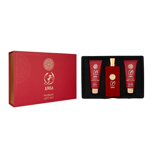 NUSUK

NUSUK AJWA RED GIFT SET