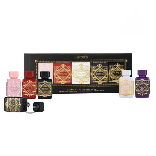 Lattafa Bade’e Al Oud Mini Collection oil perfume set