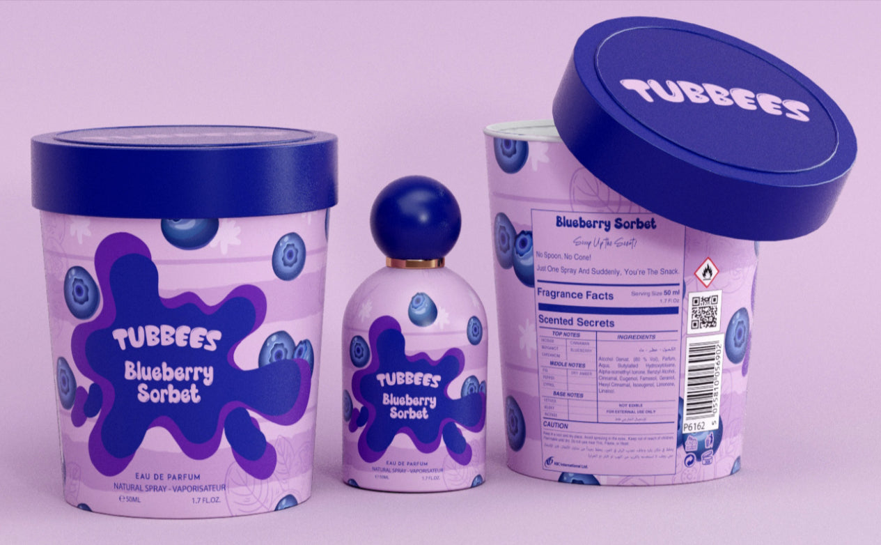 Grandeur Tubbees Blueberry Sorbet EDP kvepalai vyrams ir moterims