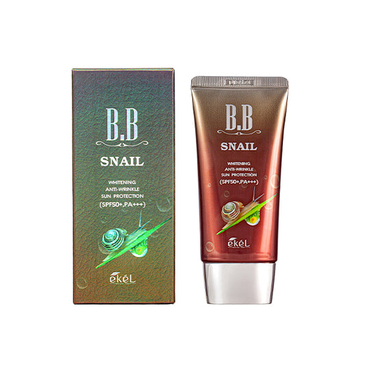 "Ekel" Whitening Anti-Wrinkle Sun Protection BB cream with snail mucin 50ml