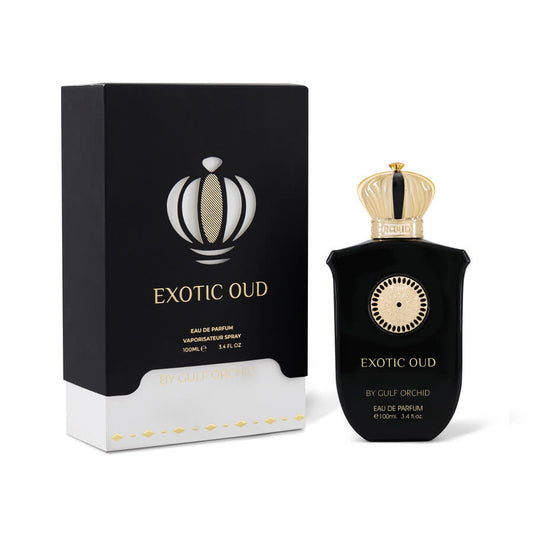 Exotic Oud - parfumuotas vanduo (juodas buteliukas 100 ml) - Gulf Orchid