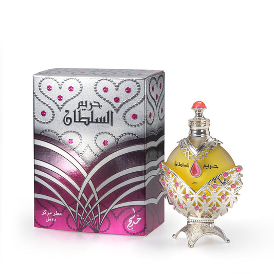 Khadlaj Hareem Al Sultan Silver Perfumed Oil aliejiniai kvepalai vyrams ir moterims