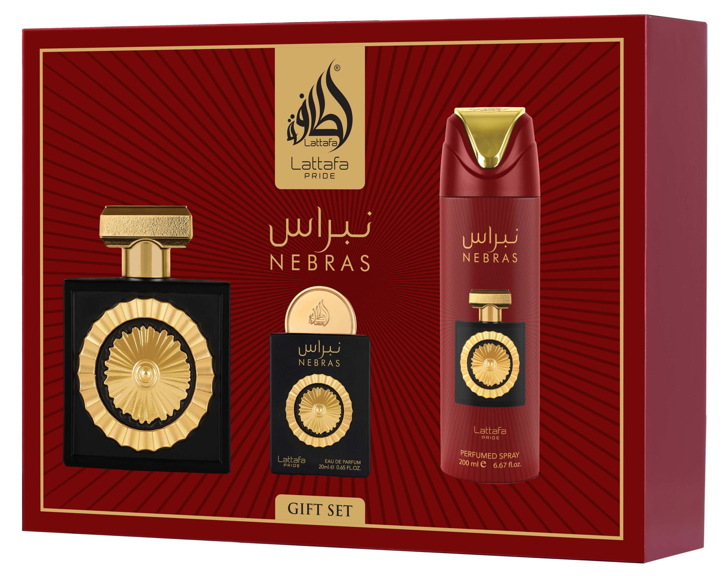 Lattafa Pride Nebras Gift Set