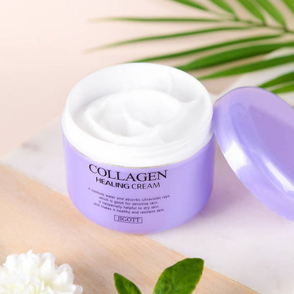Jigott Collagen Healing Cream - Kolageno gijimo kremas veidui
Jigott