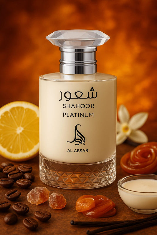 Eau de Parfum Al Absar Shahoor Platinum, Unisex, 100 ml