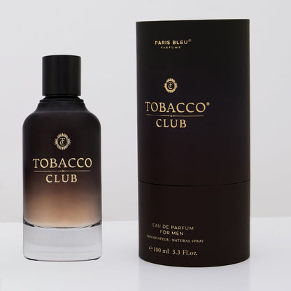 PARIS BLEU TOBACCO CLUB parfumuotas vyrų vanduo, 100 ml