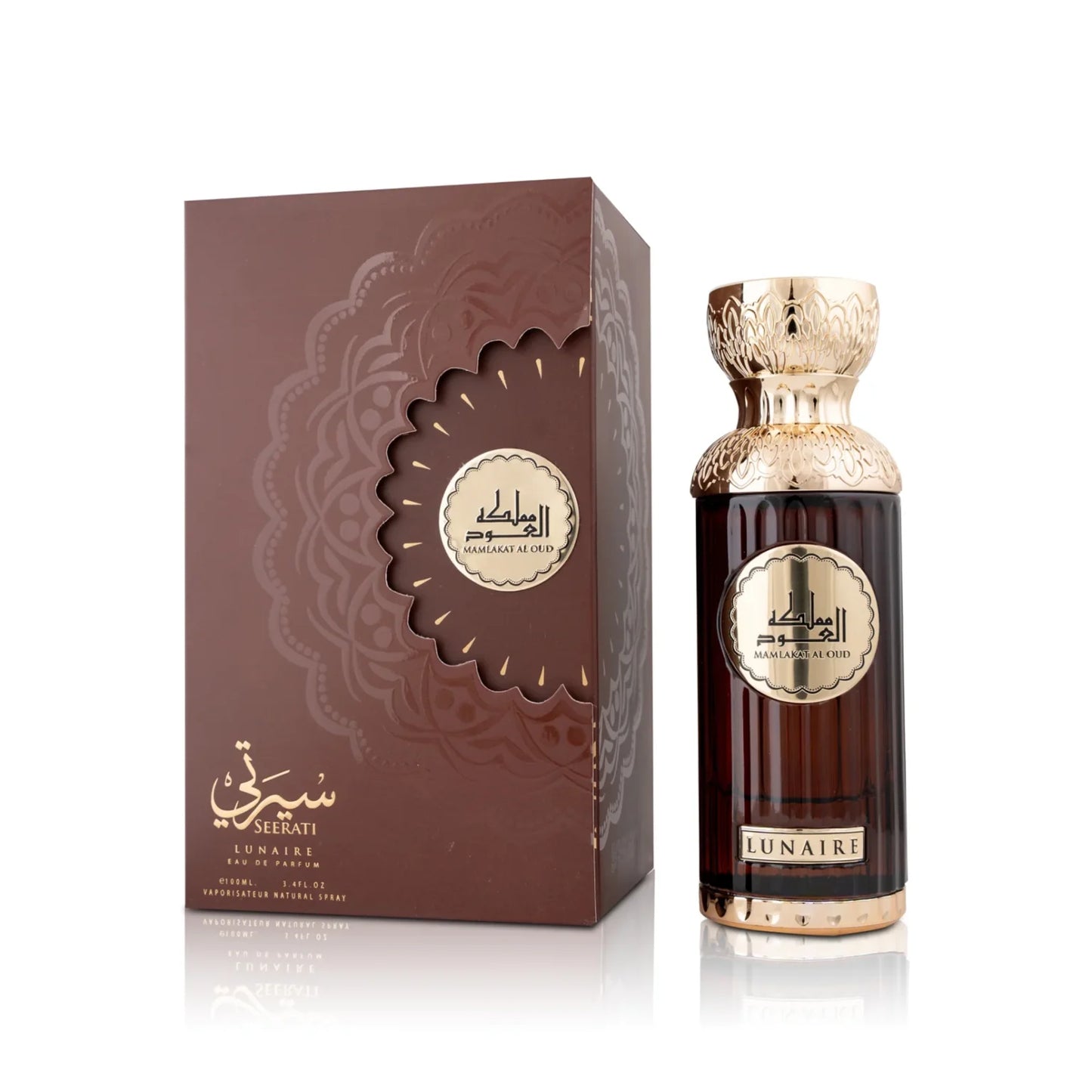 Eau de Parfum Seerati Lunaire by Mamlakat Al Oud, Unisex, 100 ml