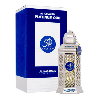 Al Haramain 50 Years Platinum Oud Parfum kvepalai moterims ir vyrams