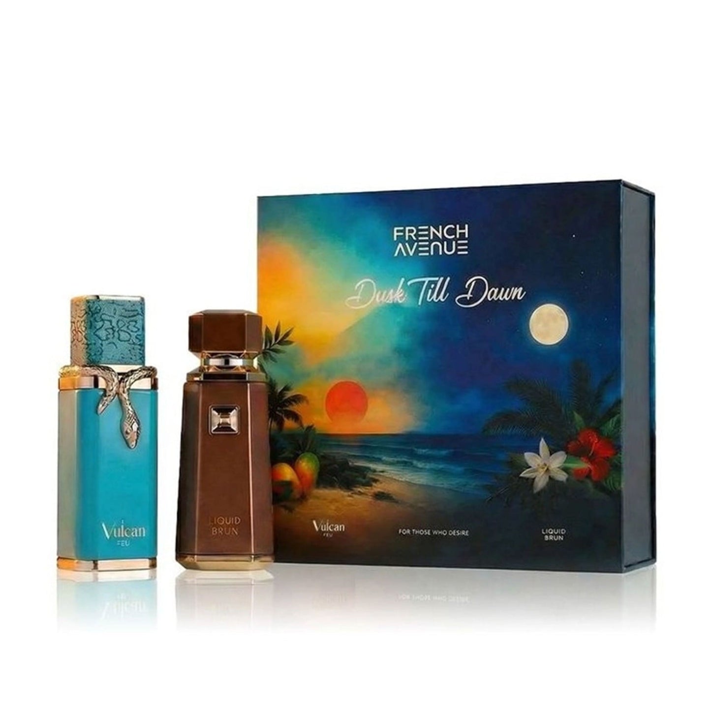 French Avenue Dusk Till Dawn Set rinkinys vyrams ir moterims (2 x 100 ml. EDP)