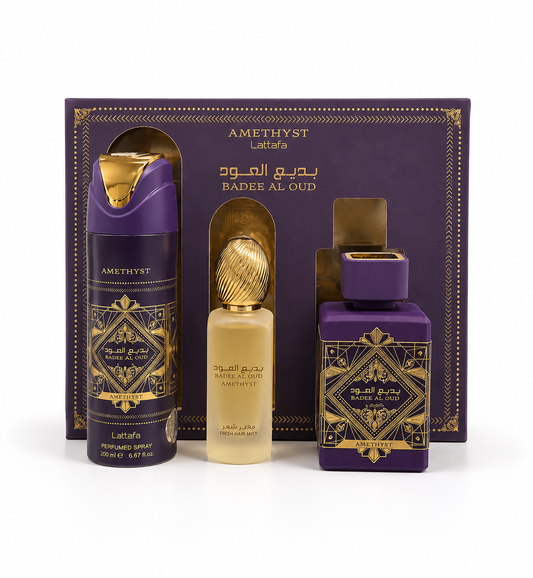 Lattafa Bade'e Al Oud Amethyst Dovanų rinkinys