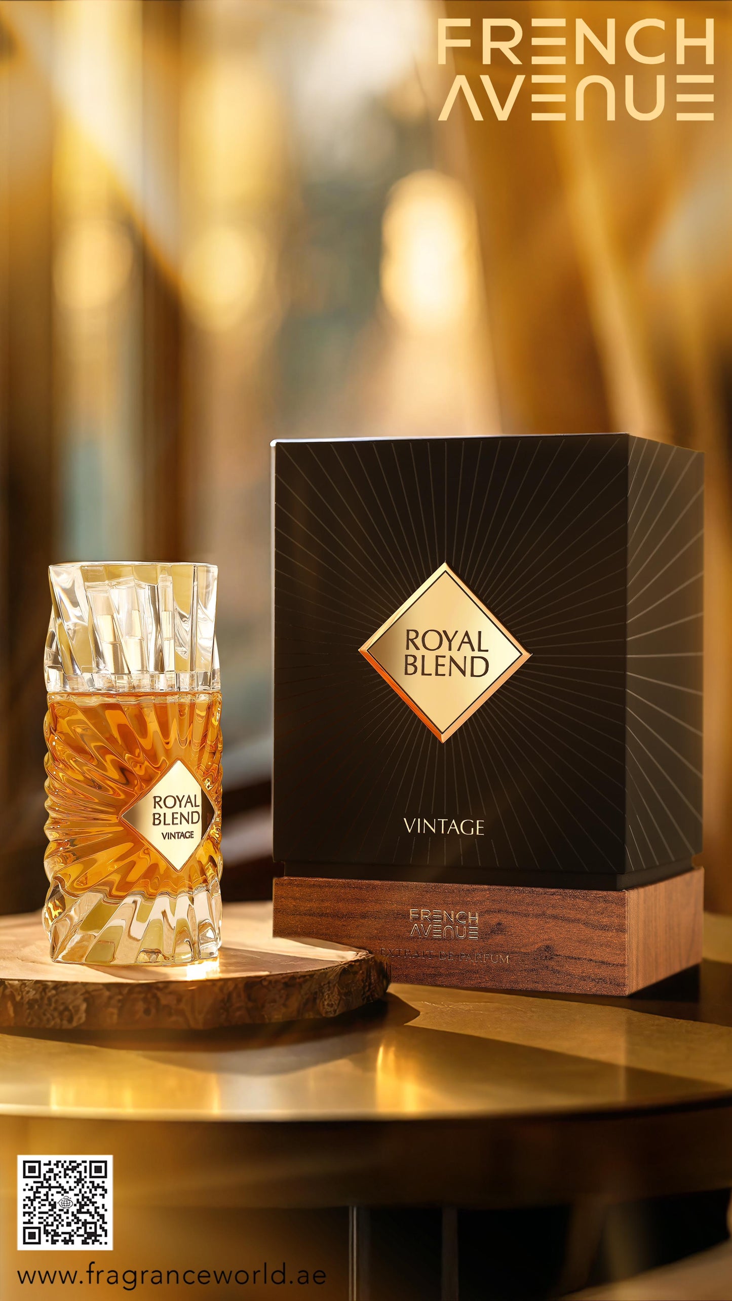 French Avenue Royal Blend Vintage Extrait de Parfum PP kvepalai vyrams ir moterims