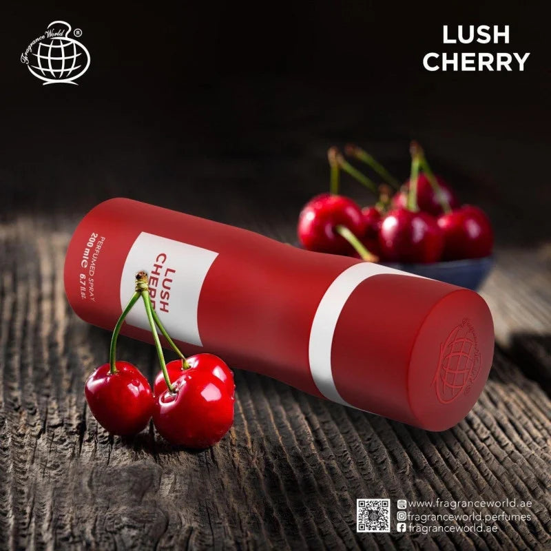 LUSH CHERRY/Perfumed body spray/deodorant 200 ml.
