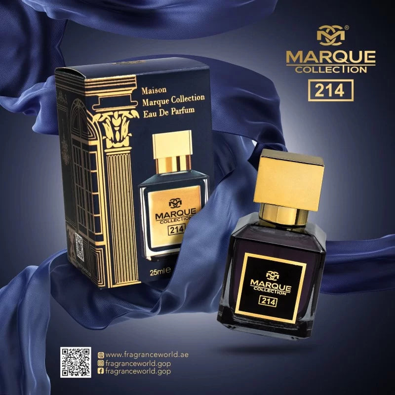 Marque Collection N-214 / Satin Oud mood, 25 ml.