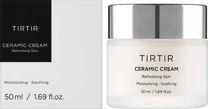 TIRTIR
Ceramic Cream, Refreshing Skin, 1.69 fl oz (50 ml)