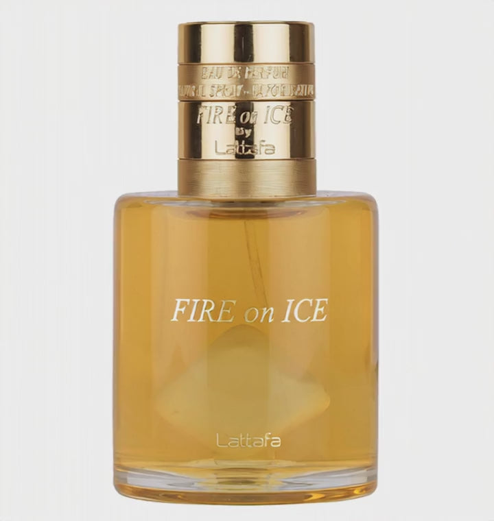 Lattafa FIRE on ICE 香水 100ml (ユニセックス) Fire On Ice Lattafa Perfumes for women and men – MB ,,Kvapų niša