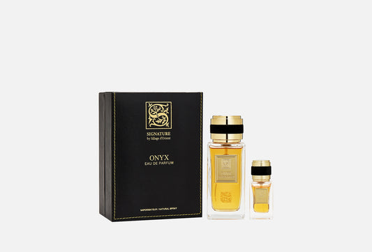 Signature Onyx rinkinys vyrams ir moterims (100 ml. EDP + 15 ml. EDP + piltuvėlis)