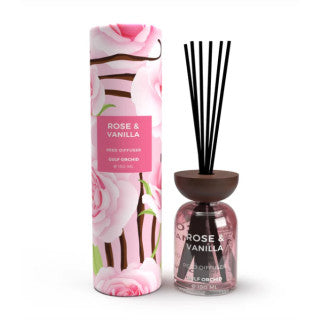 Gulf Orchid Rose & Vanilla namų kvapas su lazdelėmis