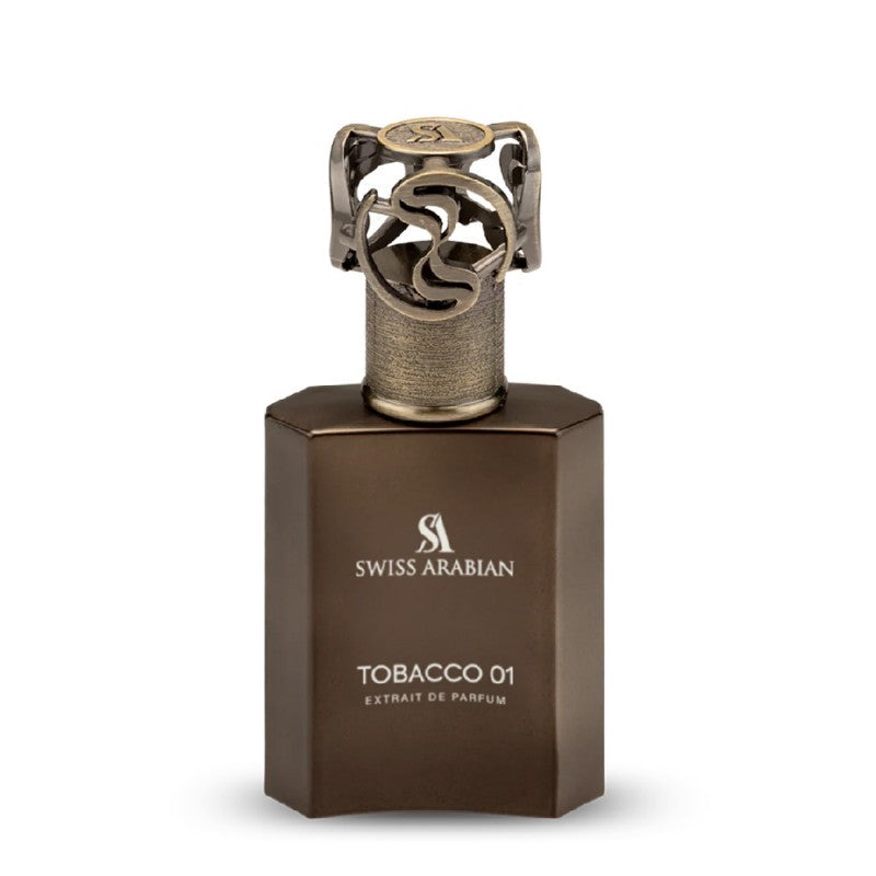 Swiss Arabian Tobacco 01 Extrait de Parfum PP kvepalai vyrams ir moterims(TESTERIS BALTA PAKUOTĖ)
