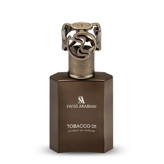 Swiss Arabian Tobacco 01 Extrait de Parfum PP kvepalai vyrams ir moterims(TESTERIS BALTA PAKUOTĖ)