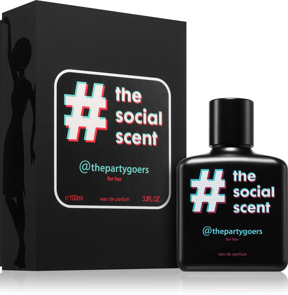 The Social Scent
@thepartygoer for her
Parfumuotas vanduo moterims