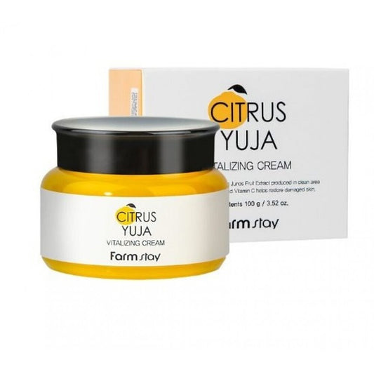 Farm Stay Citrus Yuja Vitalizing Cream – gyvybingumo suteikiantis kremas