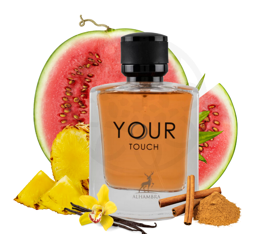 Maison Alhambra YOUR Touch Men (The fragrance is close to Giorgio Armani Stronger With You).